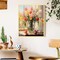 Flower Paint by Numbers Kit for Adults Canvas-Flower Paint by Numbers Kits for Adults,Flowers Painting by Numbers Adult for Gift Home Wall Decor(16x20inch)